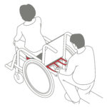Alpha® Gleitmatten Rollstuhl