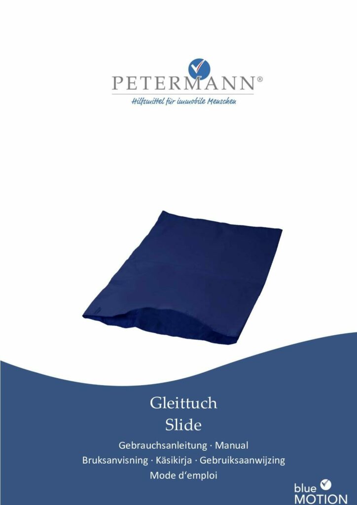 Gebrauchsanleitung Gleittücher